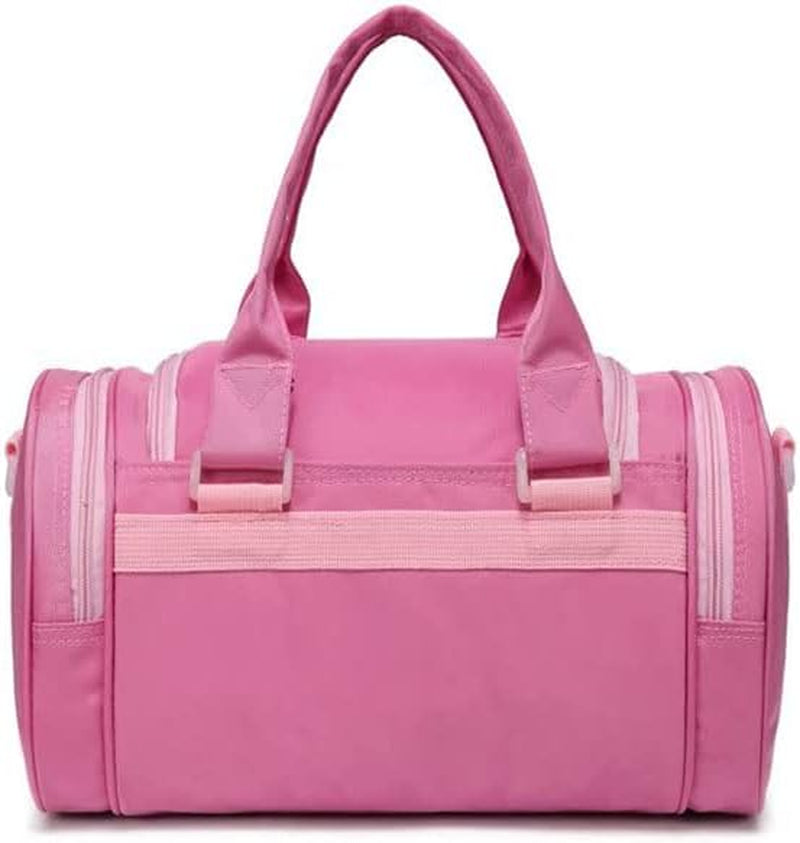 Kids Ballerina Dance Bag for Girls, Duffel Is the Perfect Size for Ballet Class,Dance Recitals ,Weekend Overnight, Short Trips,Carry-On Size